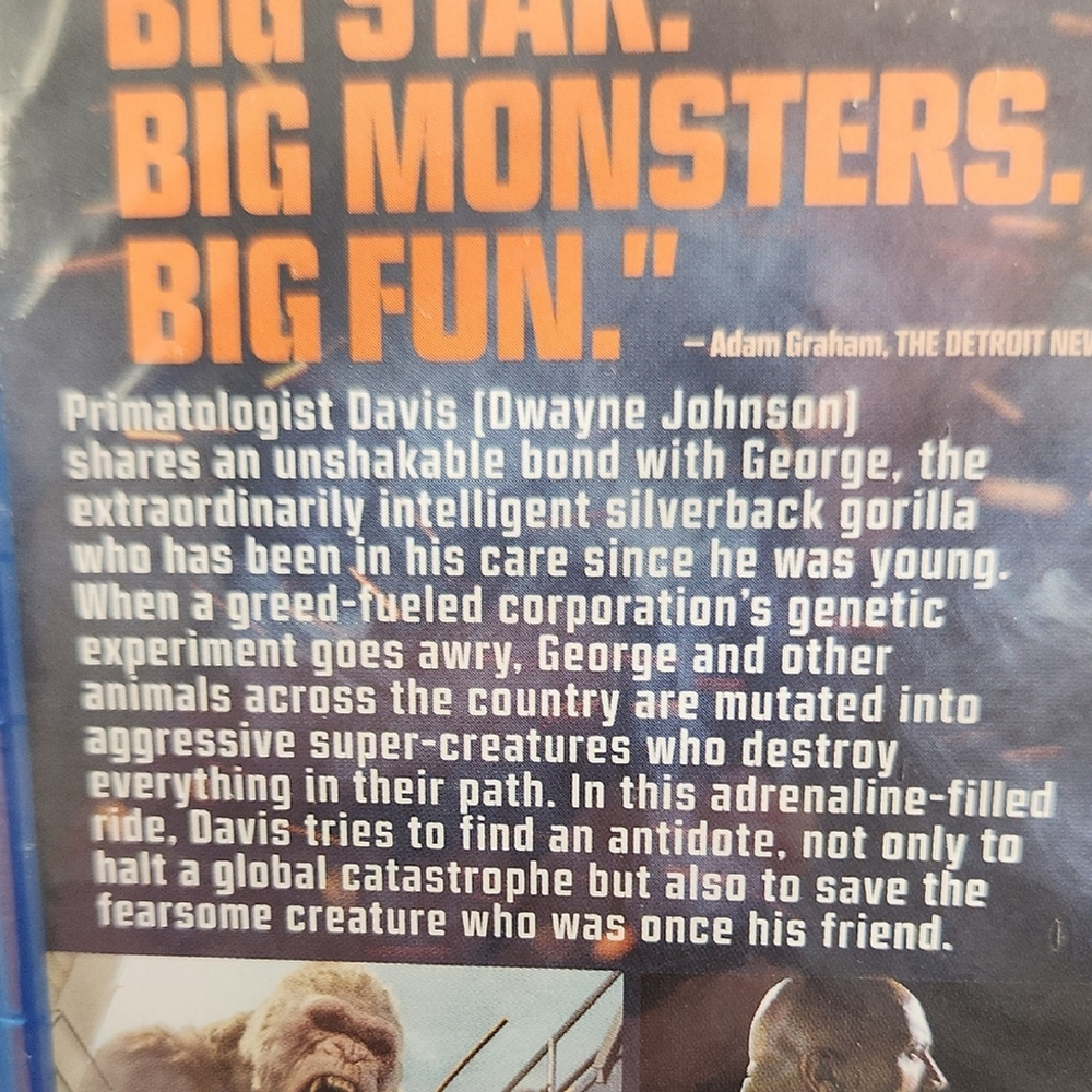 3/$15 Rampage Blu-ray Disc - Picture 3 of 5